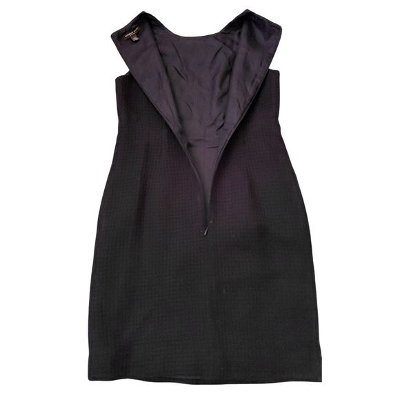 Adrienne Vittadini Black Dress with Embellished Neckline - Picture 3 of 8